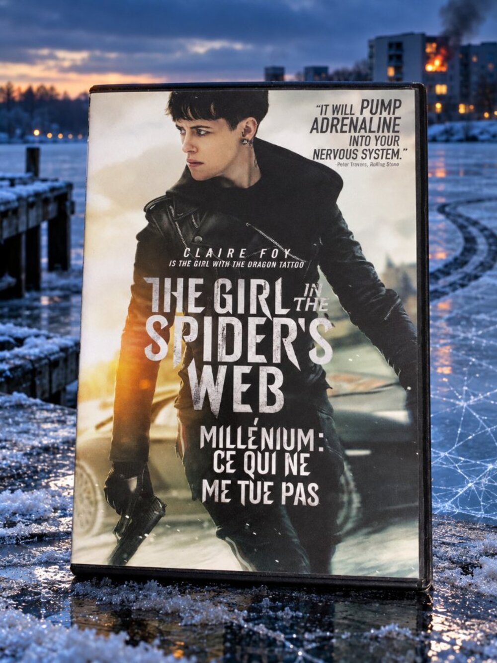 The Girl In The Spider's Web (DVD, Region 1) Very Good condition!